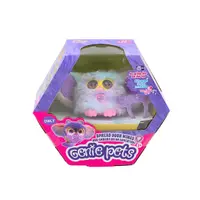 Jucărie interactivă, Genie Pets, OWLY, lumini colorate, sunete și cântece, funcție aripi, 3x LR44, 3+ ani