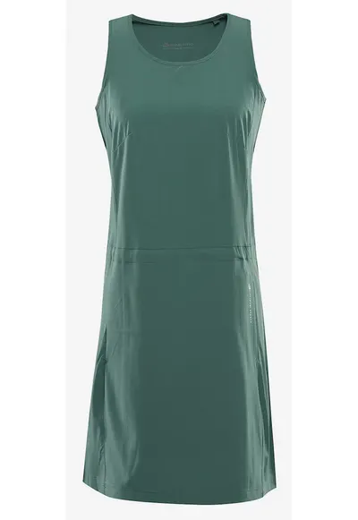 Rochie fara maneci cu model uni
