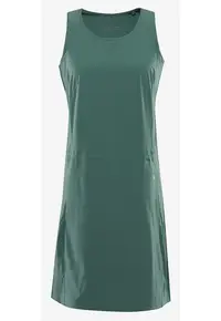 Rochie fara maneci cu model uni -