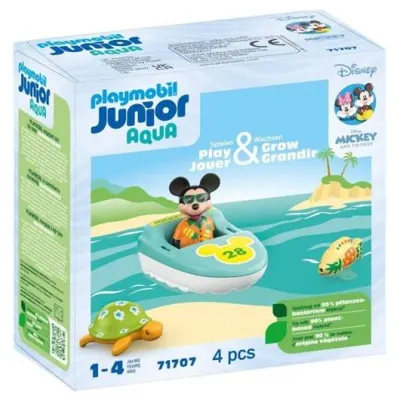 Playmobil Junior Disney tur cu barca lui Mickey