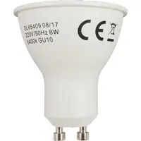 Bec Led GU10, model R50, 8W=60W, 2700K, lumina calda