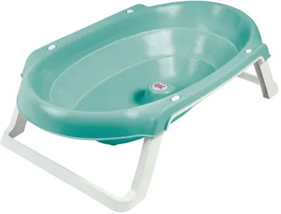 Cadă pliabilă OK Baby - Onda, 81 cm, turcoaz