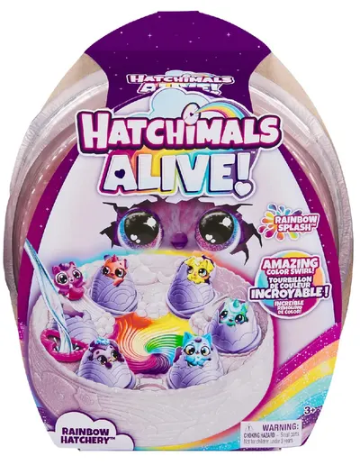 Set joc Hatchimals Alive - Rainbow Hatchery