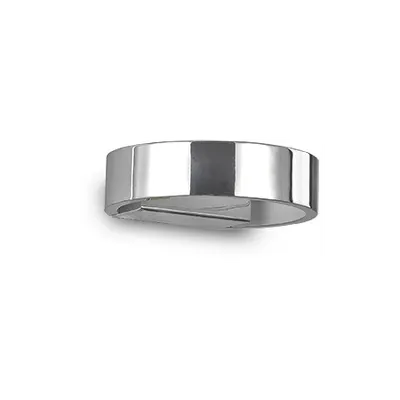 Aplica Zed Semirotunda, 1 LED, 390 Lm, L:220 mm, H:95 mm, Crom