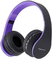 Căști wireless PowerLocus - P1, mov