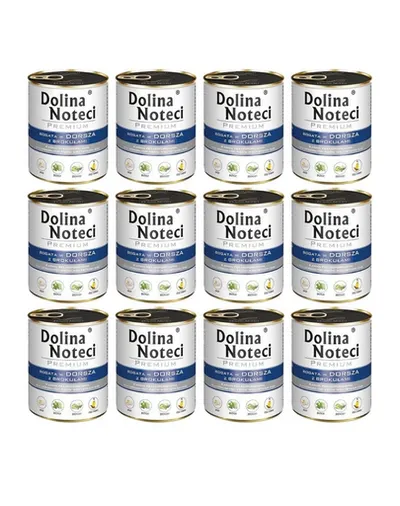 DOLINA NOTECI Premium Bogata in cod si broccoli 12x800g