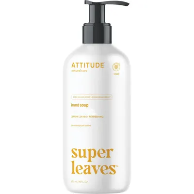 Sapun Lichid de Maini cu Frunze de Lamaie Super Leaves 473ml