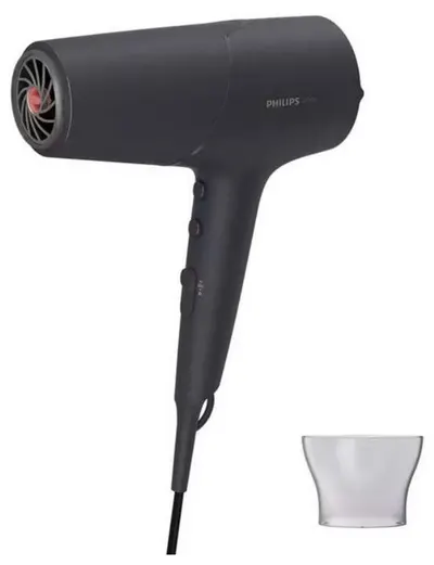 Uscător de păr Philips - BHD504/00, 2100W, 3 viteze, negru