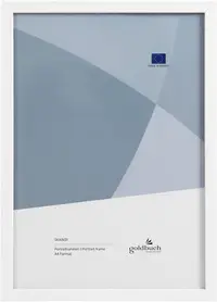 Ramă din lemn pentru foto Goldbuch Skandi - Albă, 21 x 30 cm