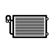 Condensator climatizare (cu uscator) potrivit JEEP GLADIATOR, WRANGLER IV 2.0-3.6 11.17