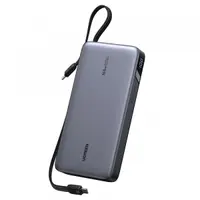 Baterie Externa UGREEN PB552 (55995B), 25000mAh, 165W, QC + PD, 1 x USB-A - 3 x USB-C, Gri