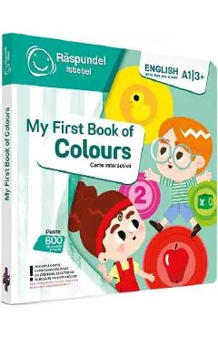 Carte interactiva: Raspundel Istetel. My First Book of Colours