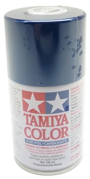 Vopsea spray Tamiya pentru suprafete transparente din policarbonat - PS-59 Metallic Blue (100 ml) (TAM86059)