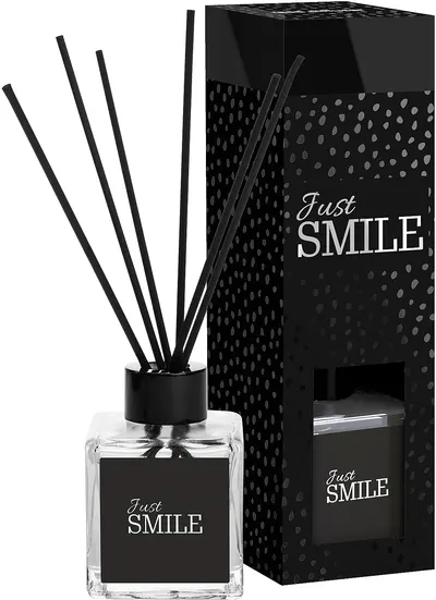 Odorizant cu bețișoare Bispol Aura - Just Smile, 80 ml
