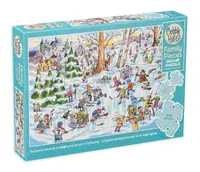 Puzzle Cobble Hill din 350 XXL de piese - Orașul Hocheiului