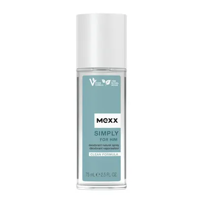 Deodorant spray bărbați, Mexx, Simply, 75 ml