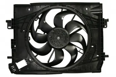 Ventilator radiator (cu carcasa) potrivit DACIA DOKKER, DOKKER MINIVAN, DUSTER, DUSTER SUV, LODGY; RENAULT CAPTUR I, DUSTER 1.0-2.0 04.10