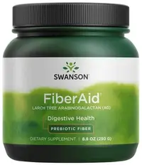 FiberAid Larch Tree Arabinogalactan, 250 g, Swanson