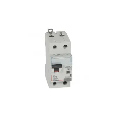 Siguranta automata cu protectie diferentiala 6000 -10 kA -1P+N-230 V~ -20 A -30 mA -AC type -N right hand