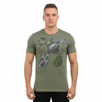 Tricou tactic drona militara M-TAC - S