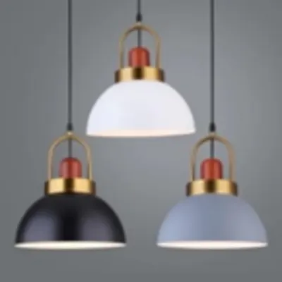 Vintage – Pendul metalic 1918 E27 300mm (negru)