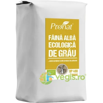 Faina Alba de Grau Tip 480 Ecologica/Bio 1kg