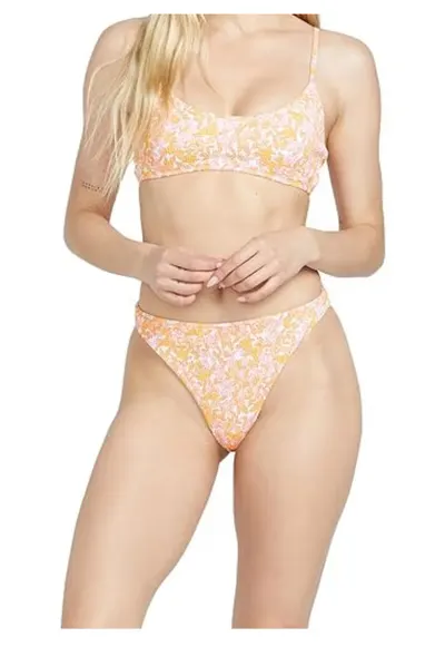 Slip de baie cu talie inalta Coco
