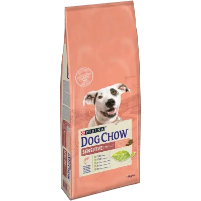 Dog Chow Sensitive, Somon, 14 Kg