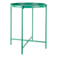 Măsuță auxiliară rotundă din metal ø 40 cm Meseta – Leitmotiv