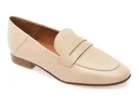 Mocasini GEOX bej, D552EA, din piele naturala