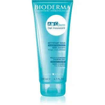 Bioderma ABC Derm Mild Cleansing Foaming Gel gel de duș pentru copii