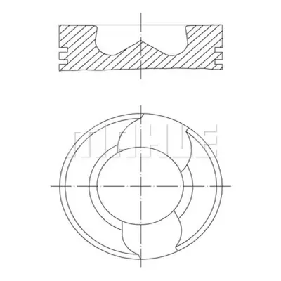 Piston MAHLE 030 97 00