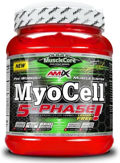 Myocell 5-Phase, punch de fructe, 500 g, Amix