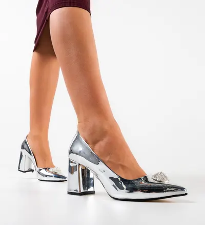 Pantofi dama Helsink Argintii