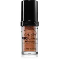 L.A. Girl Cosmetics PRO. Coverage fond de ten lichid iluminator culoare Sand 28 ml