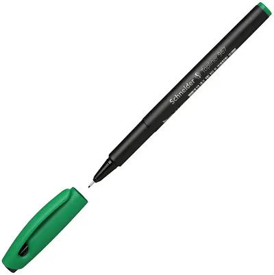 Copiator subțire Schneider Topliner 967 - 0,4 mm, verde