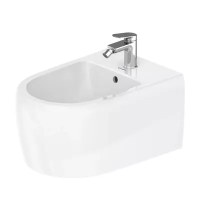 Bideu Duravit Qatego 2263150000, suspendat, Alb