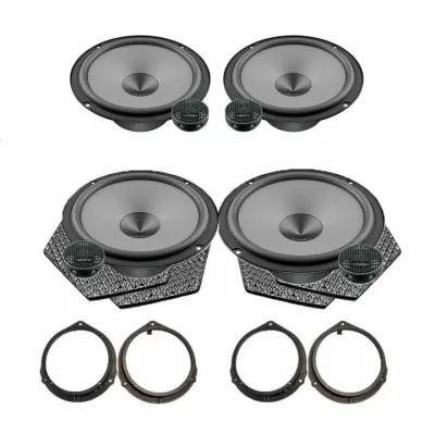 Pachet difuzoare auto Hertz Uno dedicat Mercedes GL 2006-2012, RMS 75W