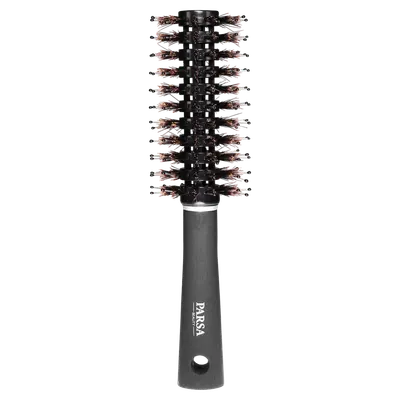 Perie de par pentru fohn rotunda Trend Line Negru, 1 bucata, Parsa Beauty