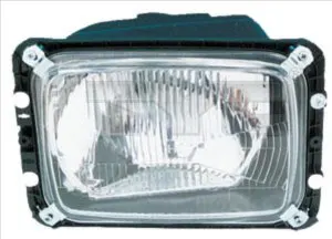 Far Stanga (H4, mecanic, culoare interior: argintiu) potrivit MERCEDES T1 (601), T1 (601, 611), T1 (602), T1 (B601), T1 (B602), T1 TN