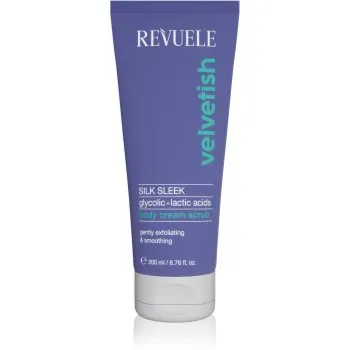 Revuele Velvetish Sleek Body Body Cream Scrub exfoliant delicat pentru corp cu efect de netezire
