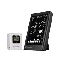 Statie meteo Bresser MeteoTemp TBV, termometru, higrometru, barometru, alarma