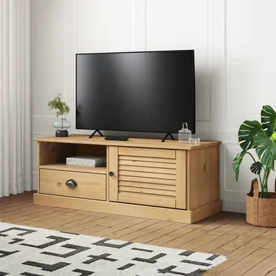 Gossi comoda tv vigo, 106x40x40 cm, lemn masiv de pin