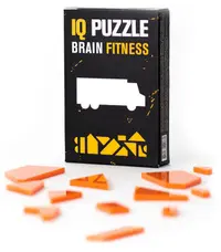 Puzzle IQ – - Camion, 12 piese