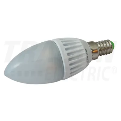 Sursa LED, mat, forma de lumanare LGY5W 230VAC, 5 W, 2700 K, E14, 370 lm, 250°