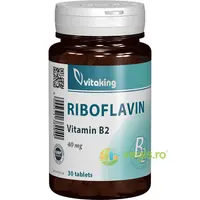 Vitamina B2 (Riboflavin) 40mg 30cpr