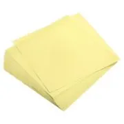 Coperta indosariere A4 CNX, carton imitatie piele, galben, 230g/mp, top 100 coli