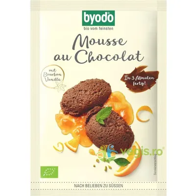 Mix pentru Mousse de Ciocolata Fara Gluten Ecologic/Bio 36g