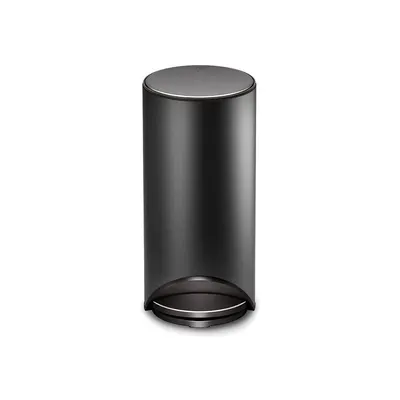 Coș de gunoi negru mat cu pedală din metal 30 l Arc – Joseph Joseph