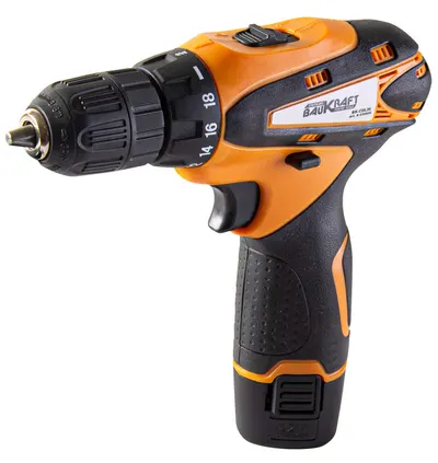 Mașină de găurit fără fir Baukraft - BK-CDL36, 12V, 2x1.5Ah, cu o valiză
